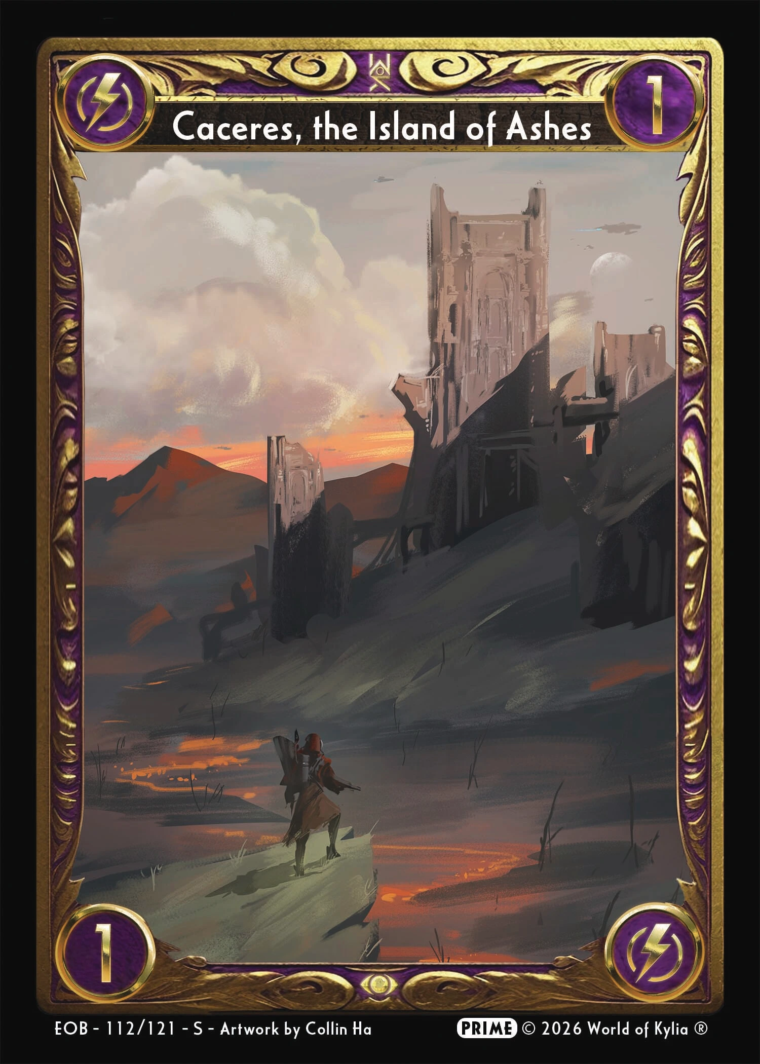 Caceres, the Island of Ashes