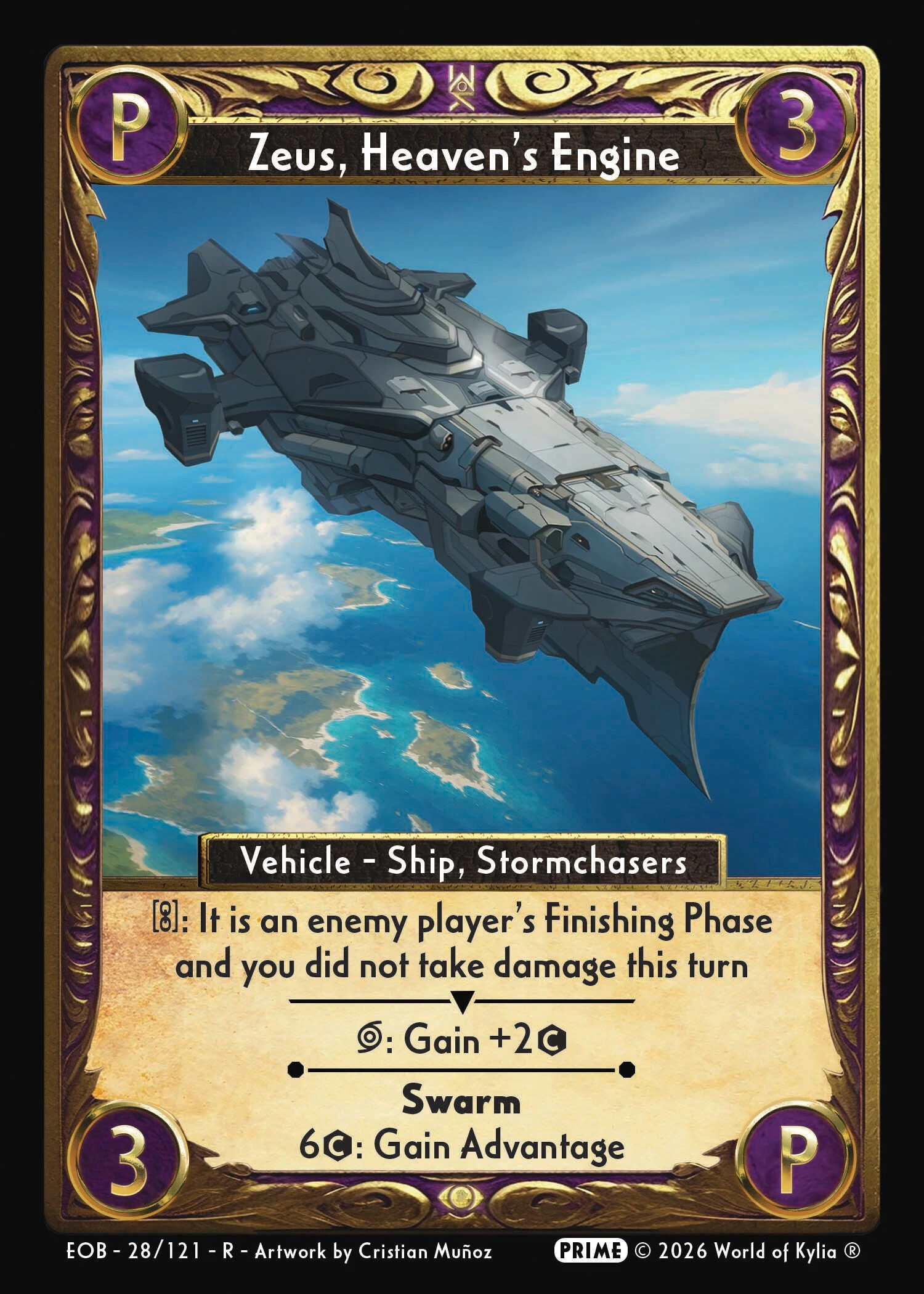 Zeus, Heaven's Engine