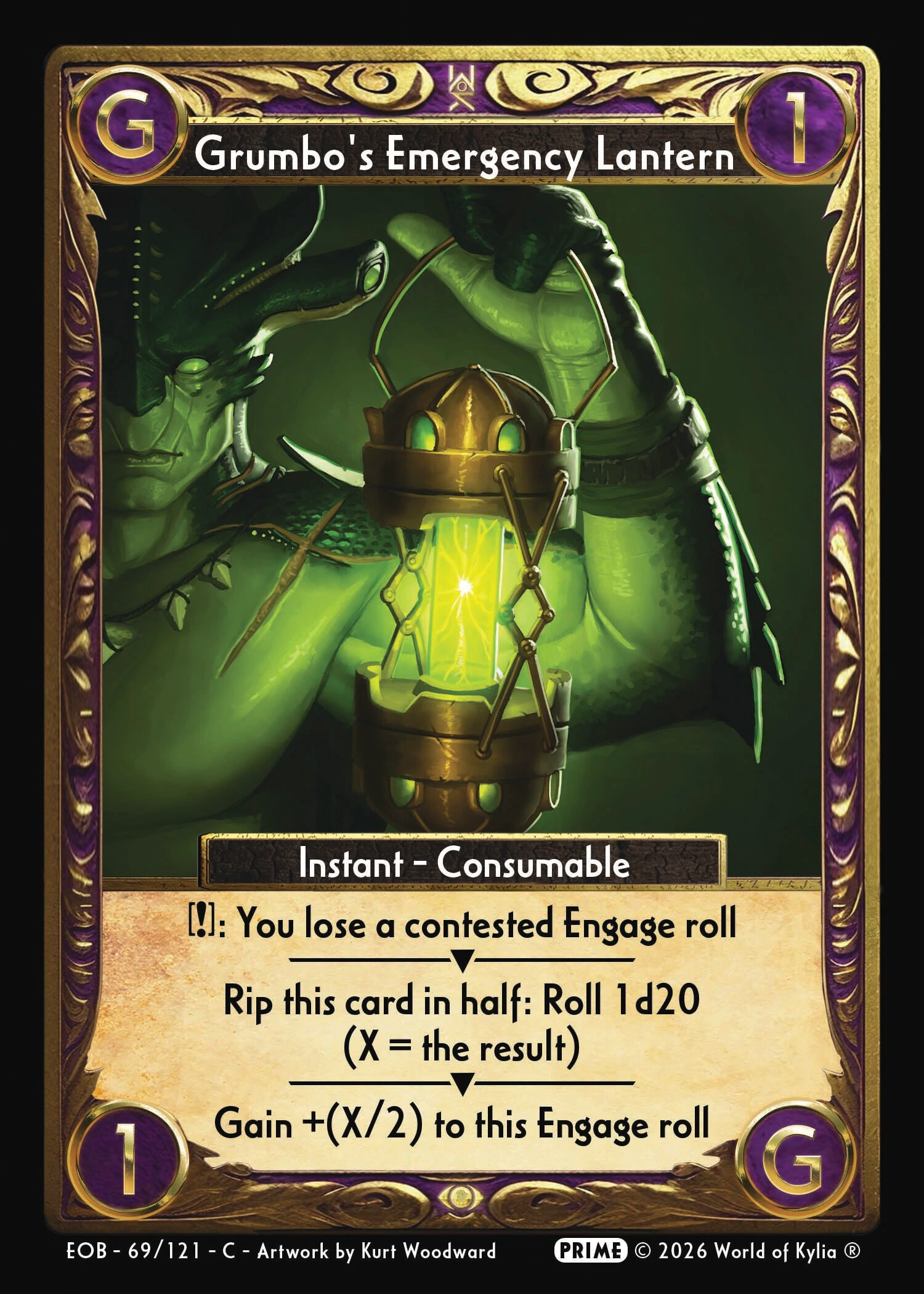 Grumbo's Emergency Lantern