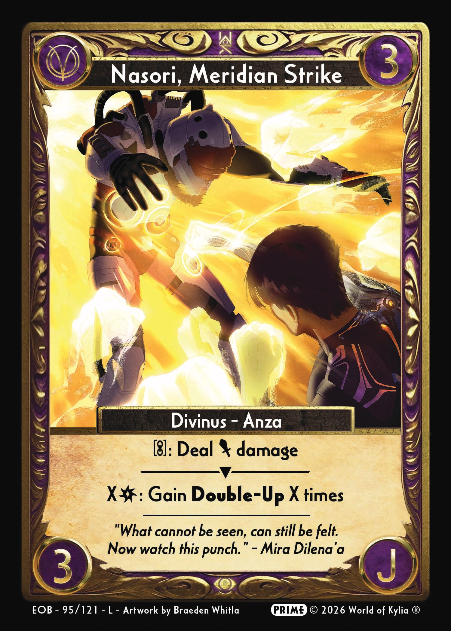 Nasori, Meridian Strike