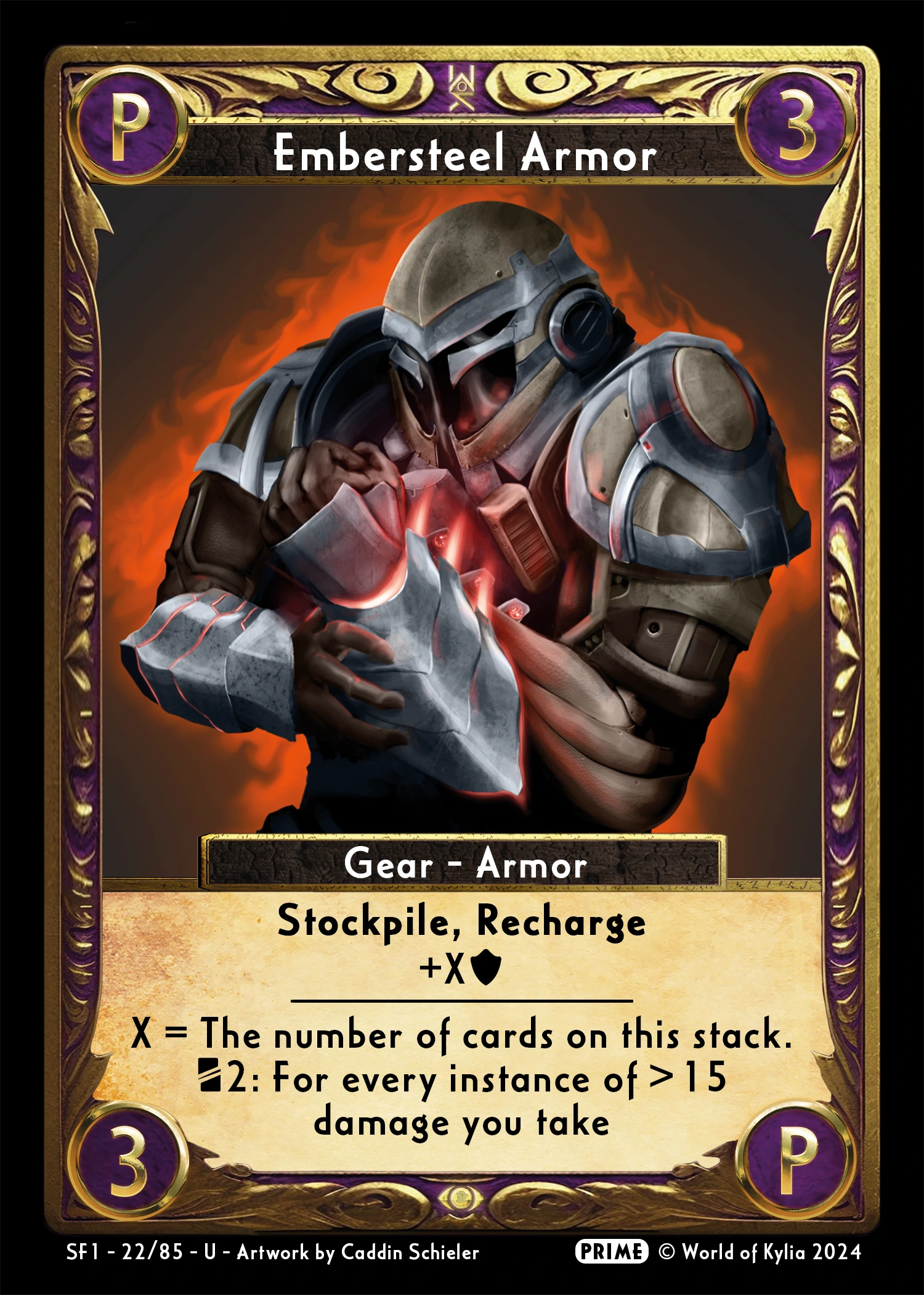 Embersteel Armor