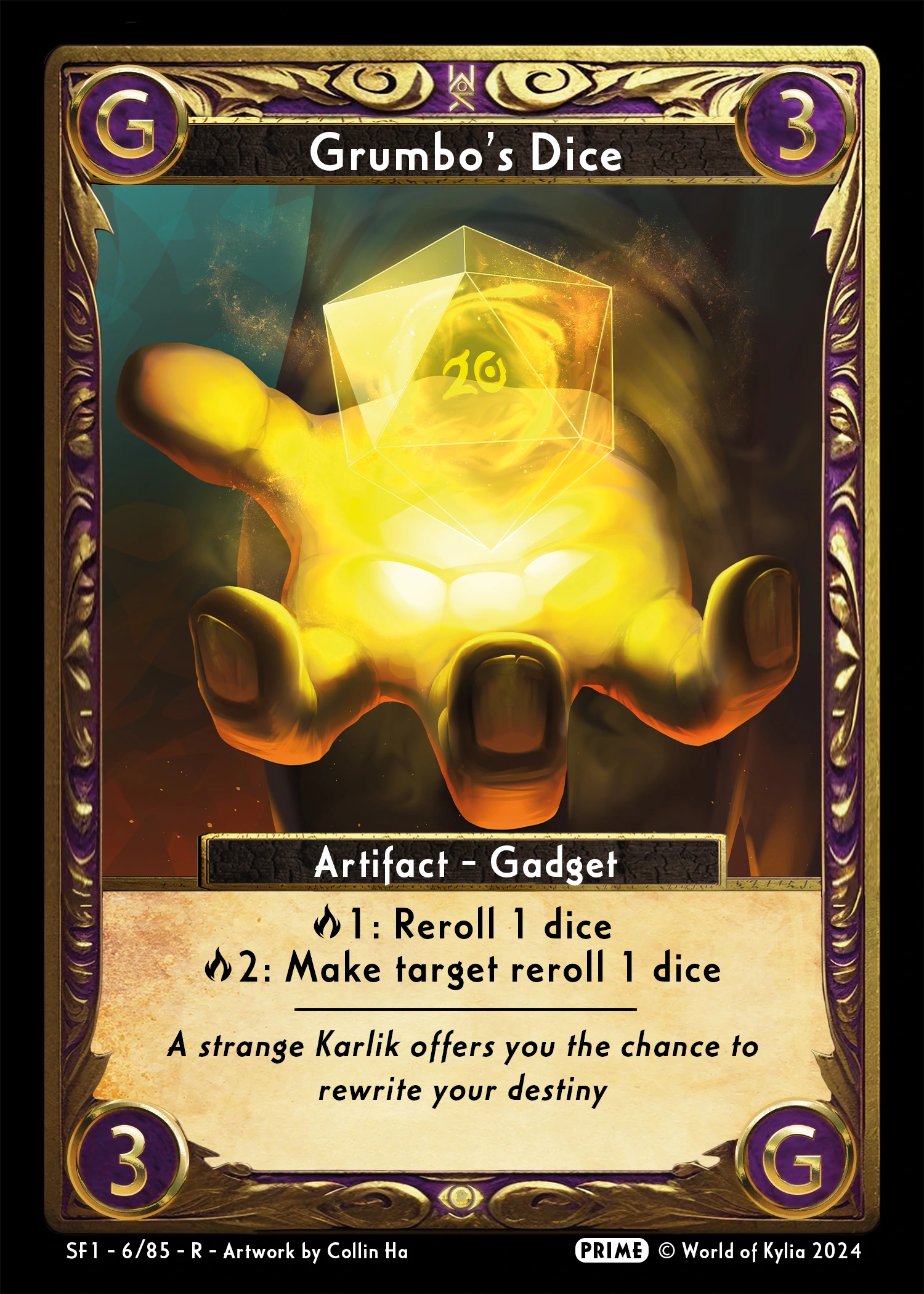 Grumbo's Dice