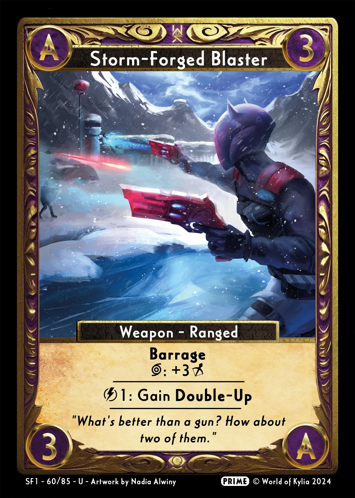 Storm Forged Blaster