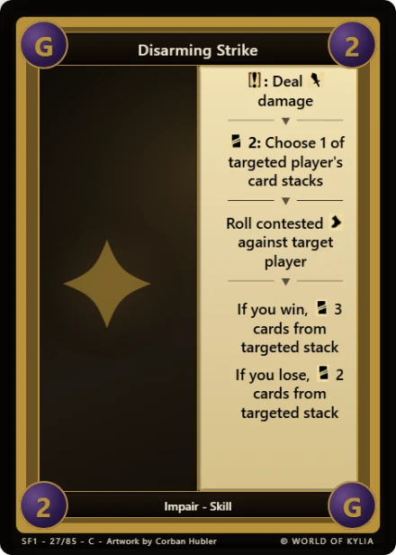 Disarming Strike