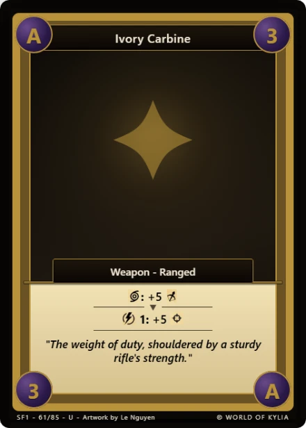 Ivory Carbine